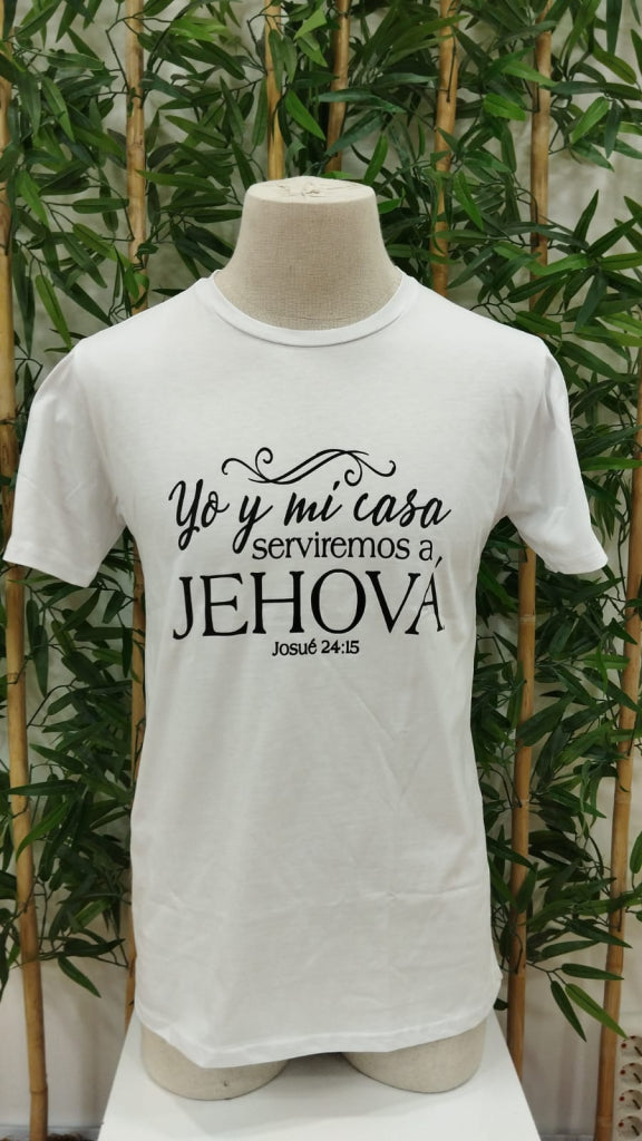 Erkek Jehova Baskılı Süprem T-shirt